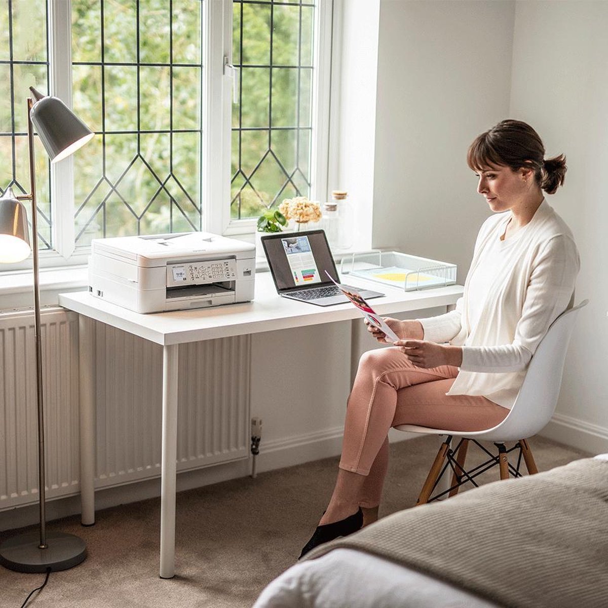 Brother MFCJ1010DW - Grijs