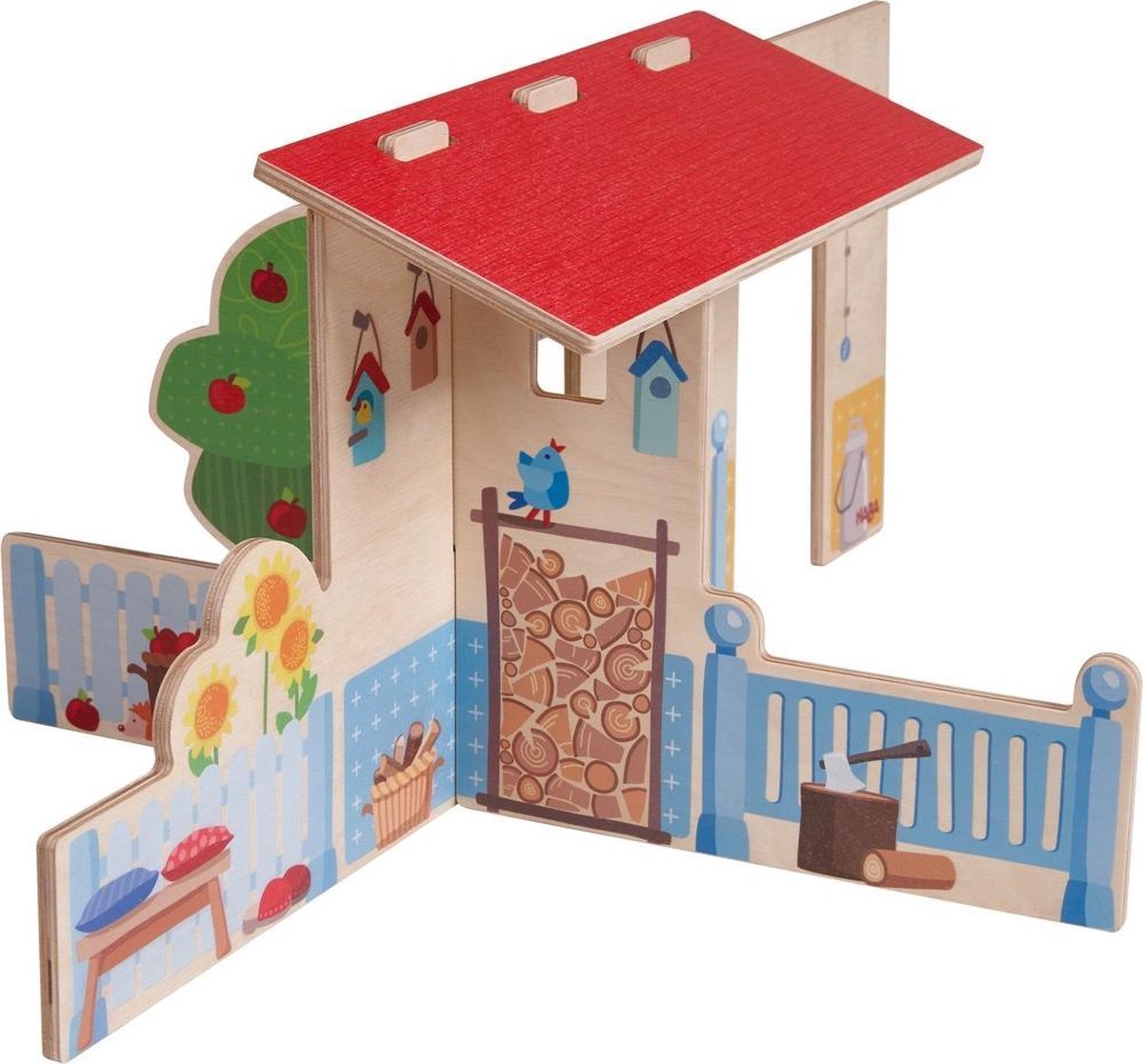 HABA speelset Boerderij Little Friends junior 35 cm polyvinyl