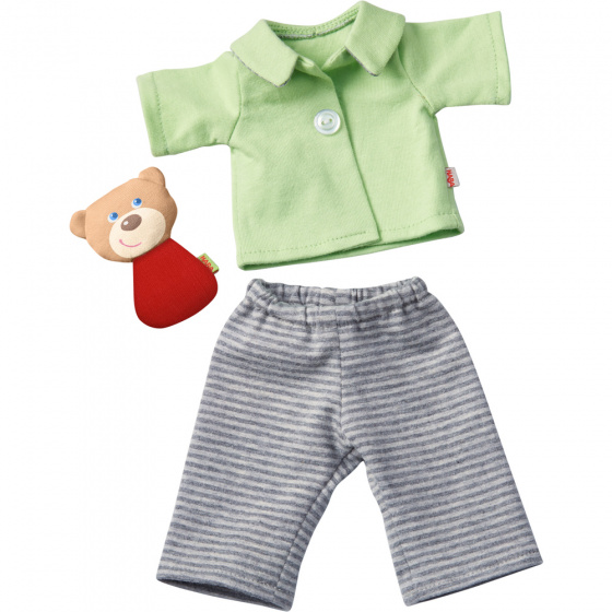 HABA poppenkleding Goedenacht junior 30 cm grijs/ - Verde