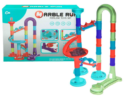 Jonotoys knikkerbaan Marble Run junior 45 delig