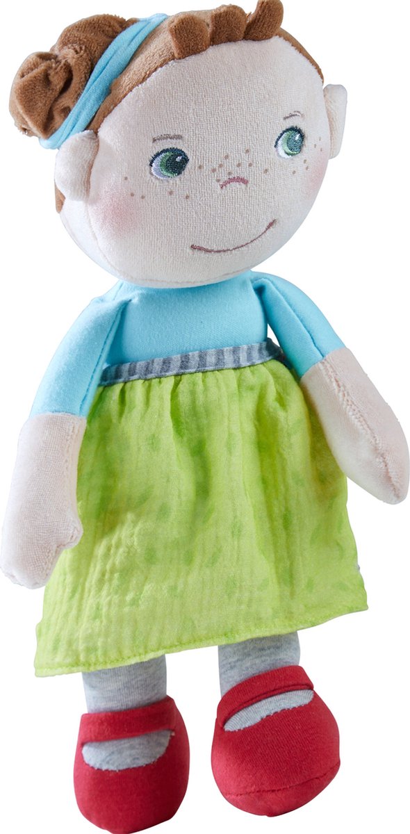 HABA knuffelpop Marta junior 29 cm katoen/polyester - Groen