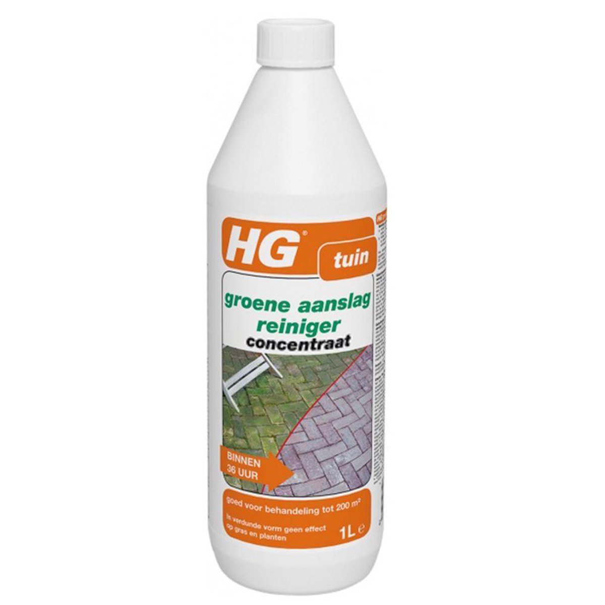 Hg groene aanslagreiniger 1 L