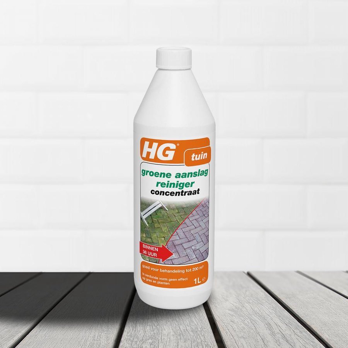 Hg groene aanslagreiniger 1 L