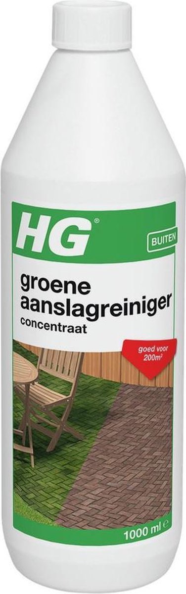 Hg groene aanslagreiniger 1 L