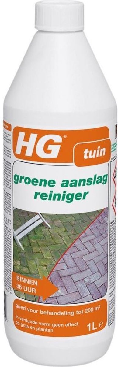 Hg groene aanslagreiniger 1 L