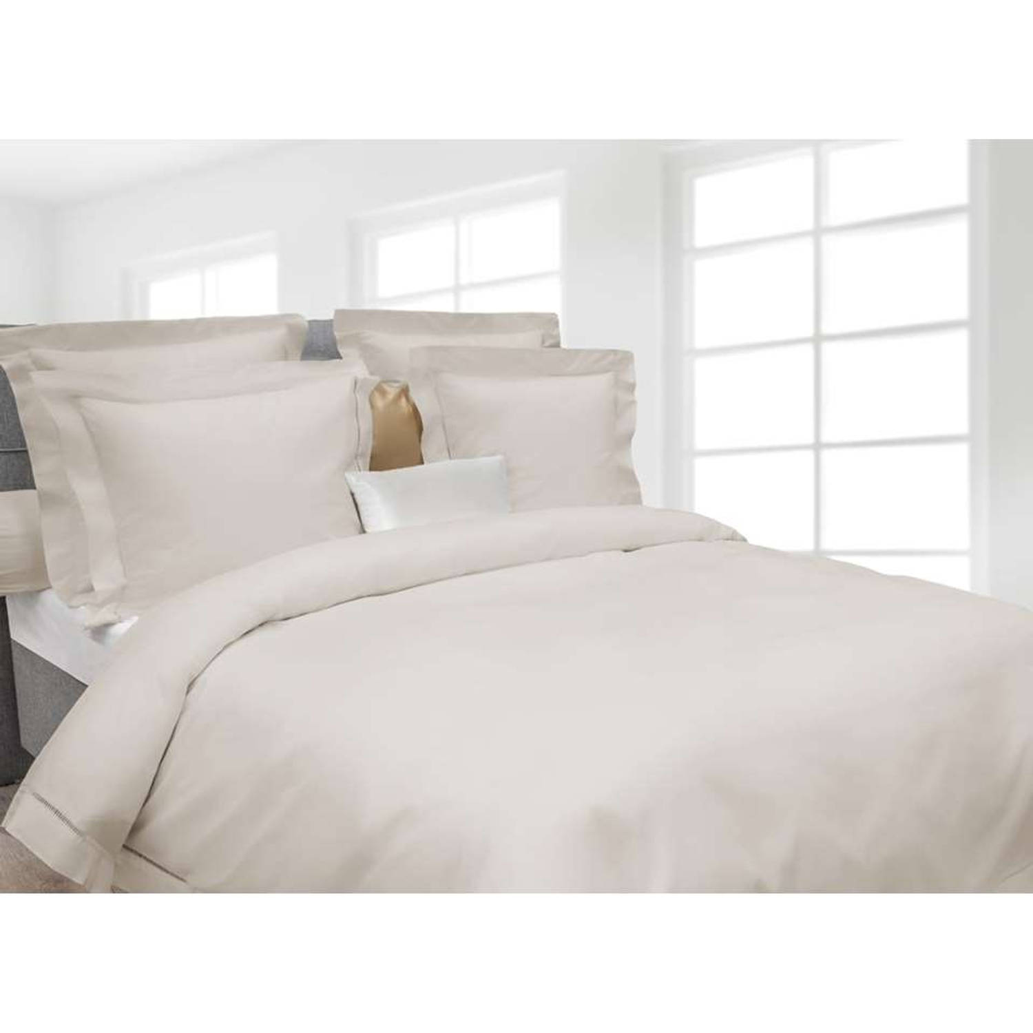 Heckett & Lane Dekbedovertrek Feline - Zand - 140 X 220 - Beige