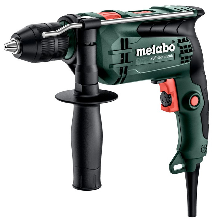 Metabo SBE 650 Impuls Klopboormachine | 320 Watt | 10 Nm | In doos