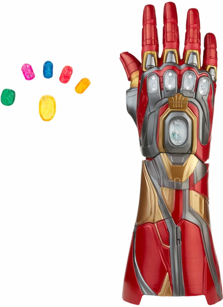 Marvel speelattribuut Avengers Iron Man 50 cm rood 7 delig