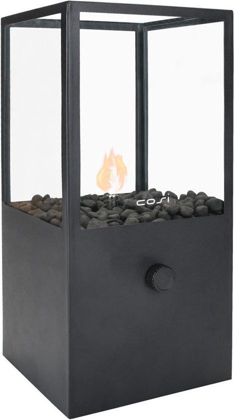 Cosi Fires Cosidome High Gaslantaarn - Zwart