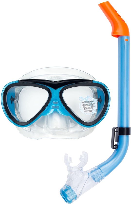 Waimea Duikbril Met Snorkel Junior - Blauw