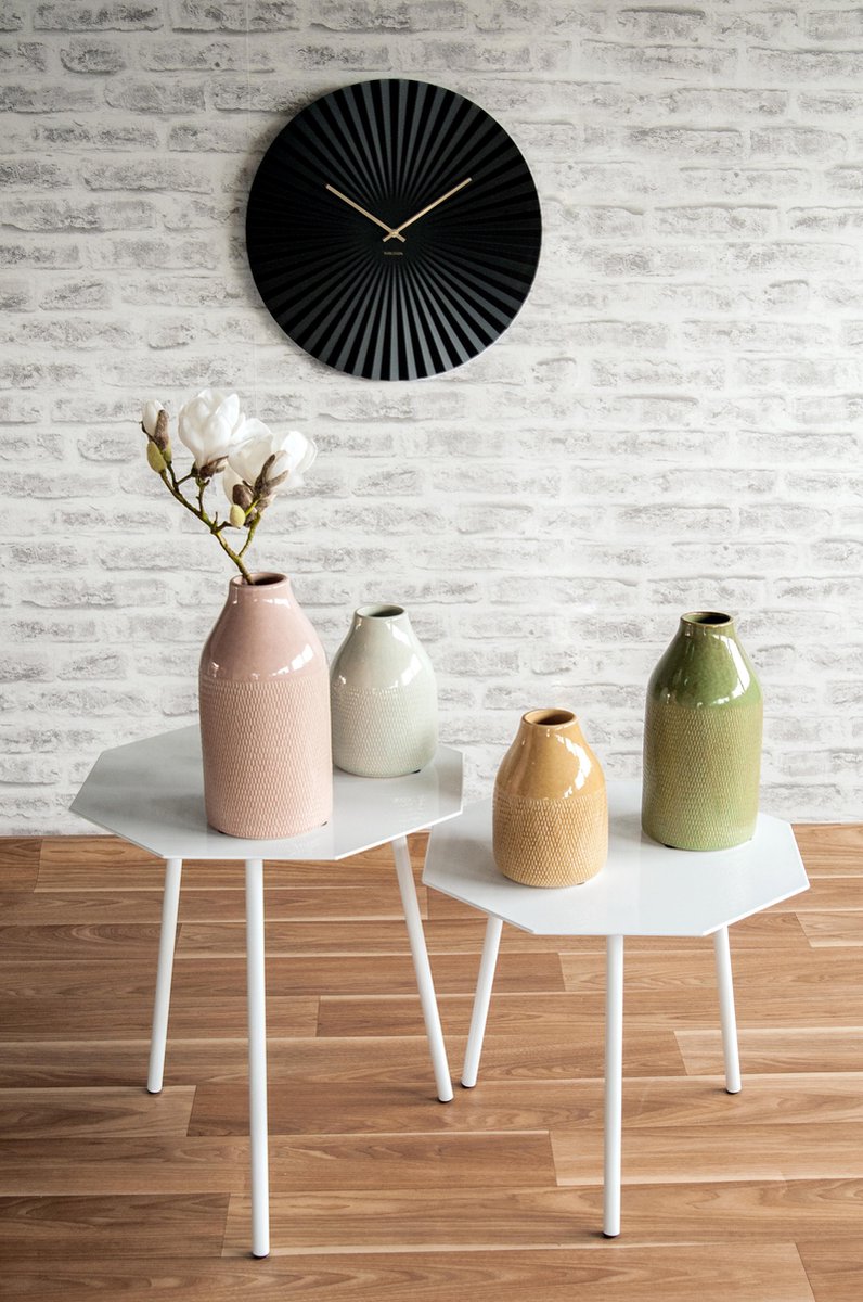 Karlsson Sensu Wandklok Ø 40 cm - Zwart