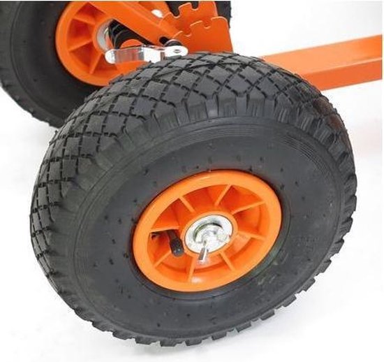 Vidaxl Handmatige Sneeuwschuiver Met Wielen - Silver