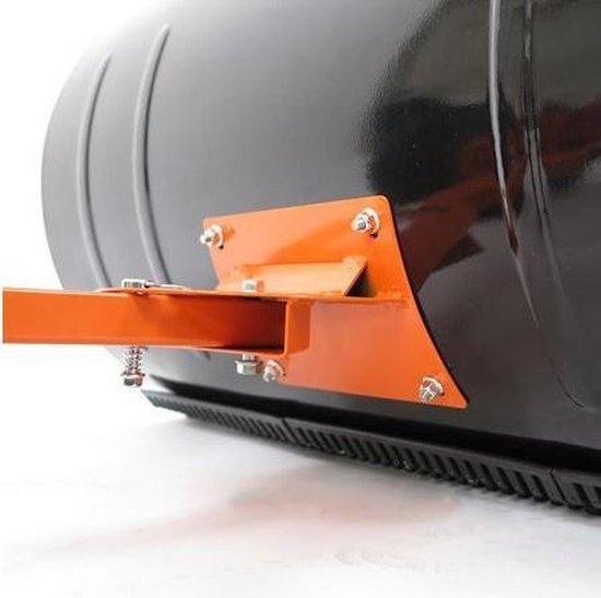 Vidaxl Handmatige Sneeuwschuiver Met Wielen - Silver