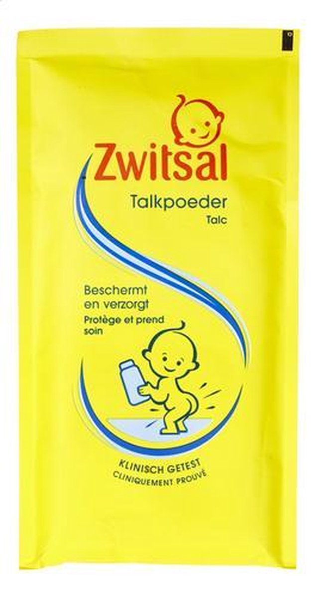 Zwitsal Talkpoeder Navulling Baby 100gram