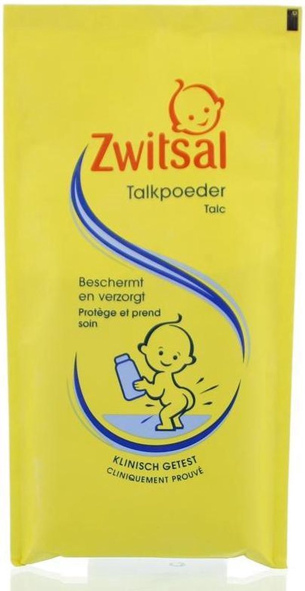 Zwitsal Talkpoeder Navulling Baby 100gram