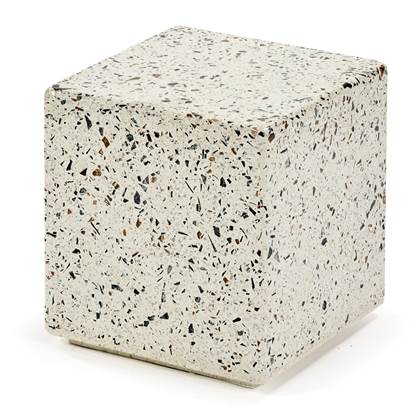 Serax Terrazzo Bijzettafel 30 x 30 cm - Wit