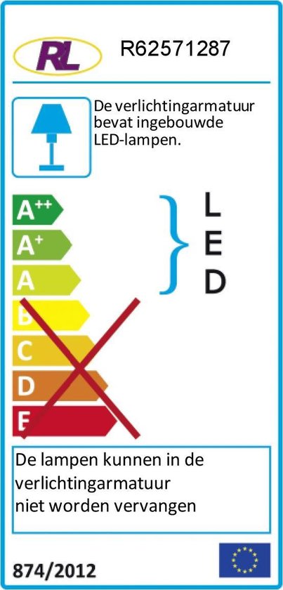 TRIO Reality Alcor Plafondlamp met bewegingssensor - Grijs