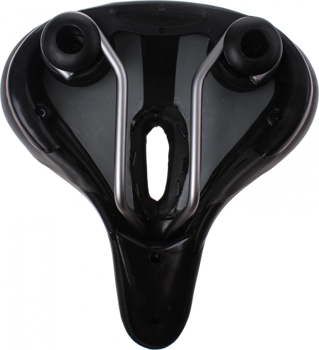 Velo Zadel Plush Tour Memory Foam Dames - Zwart