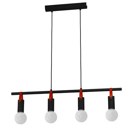 EGLO Apricale Hanglamp - Zwart