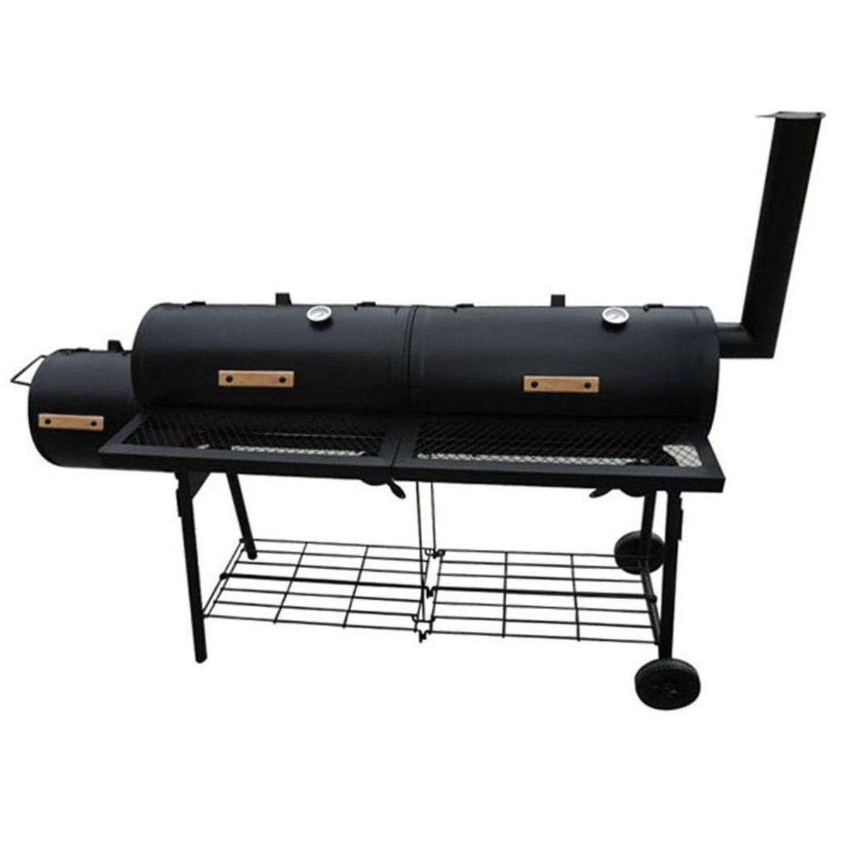 Vidaxl Rookbarbecue Nevada Xl - Zwart