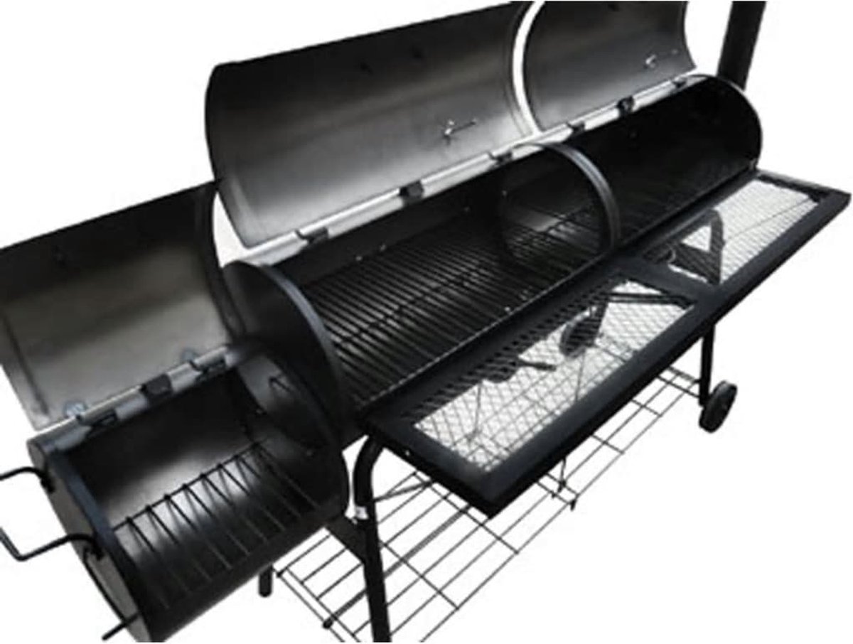 Vidaxl Rookbarbecue Nevada Xl - Zwart