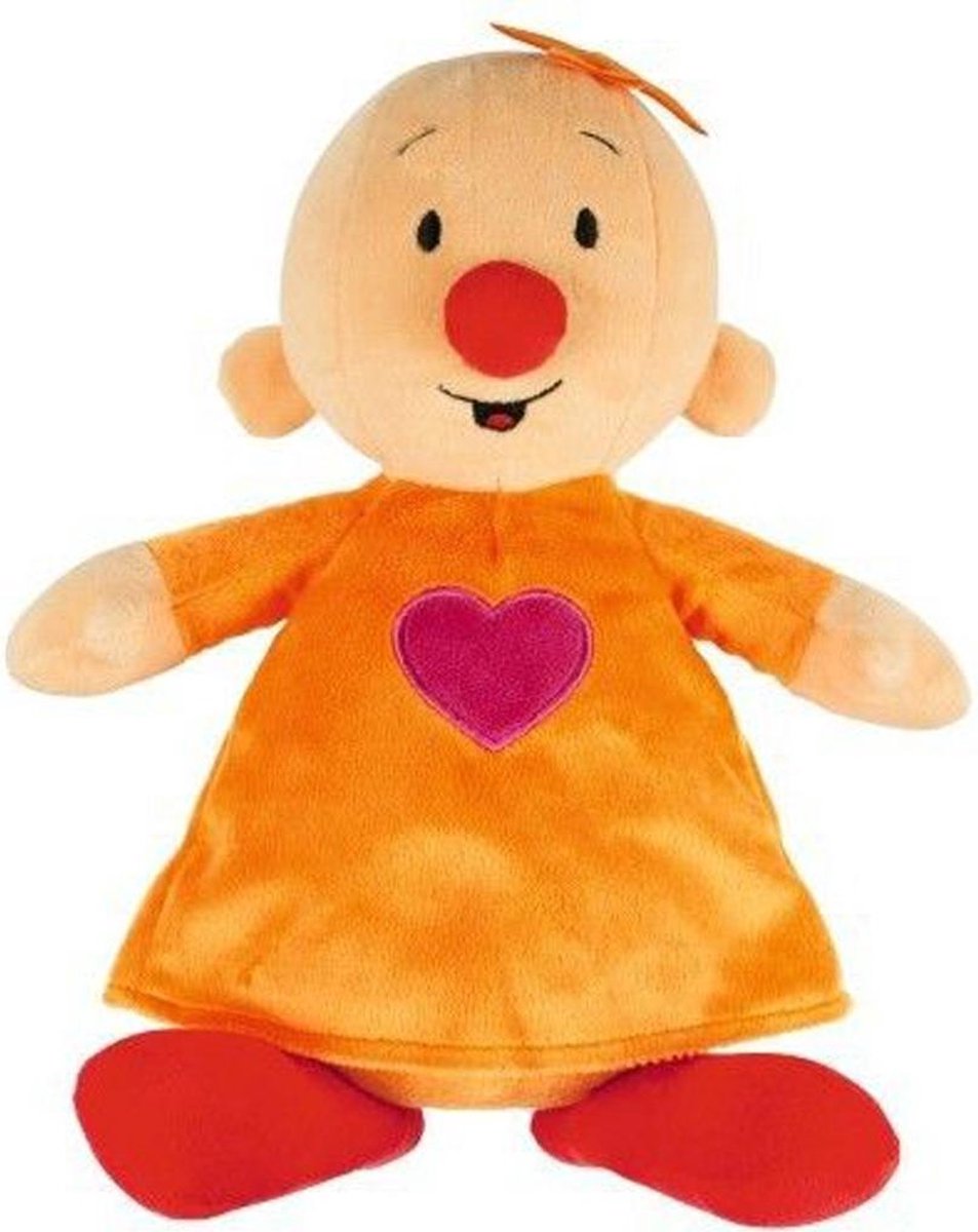 Studio 100 Bumba Babilu Pluche Knuffel 30 Cm - Oranje