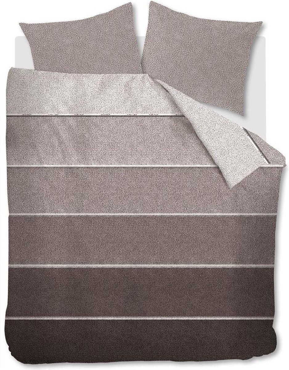 Rivièra Maison Lammy Dekbedovertrek 200 x 220 cm - Bruin