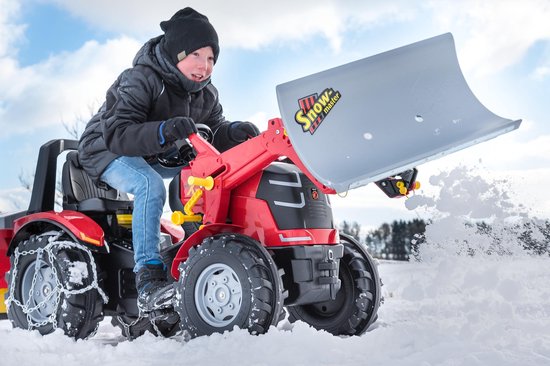 Rolly Toys Sneeuwschuiver Snow Master - Grijs