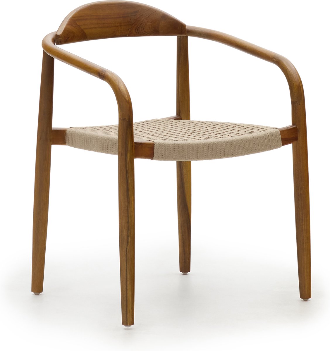Kave Home Nina Eetkamerstoel - Bruin