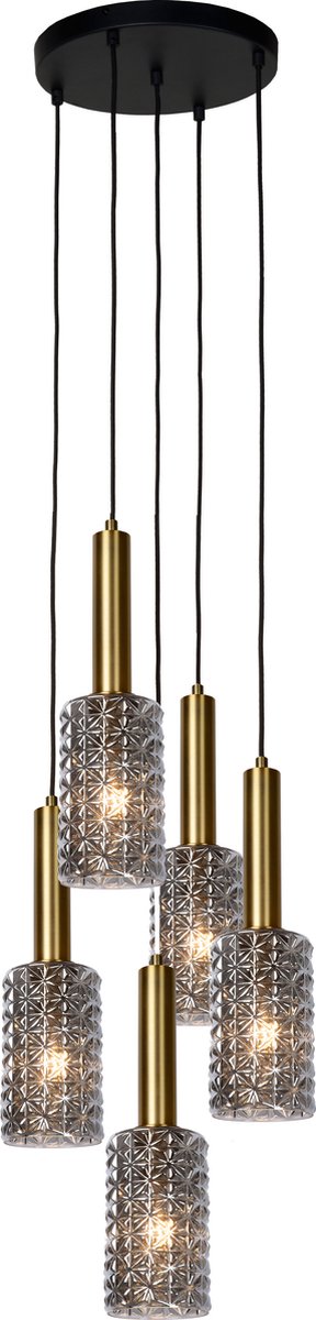 Lucide Coralie Hanglamp - Mat - Goud