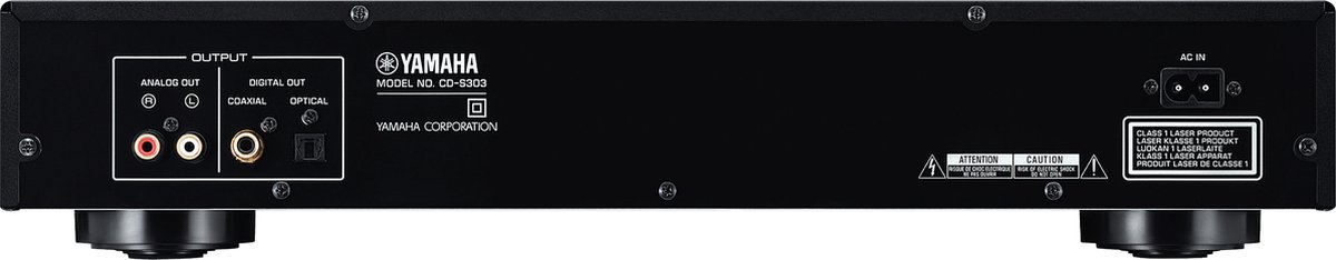 Yamaha CD-S303 - Zwart