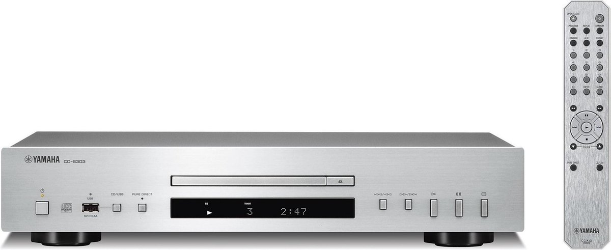 Yamaha CD-S303 Zilver - Silver