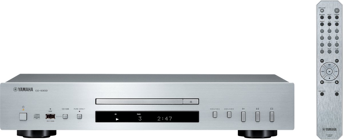 Yamaha CD-S303 Zilver - Silver