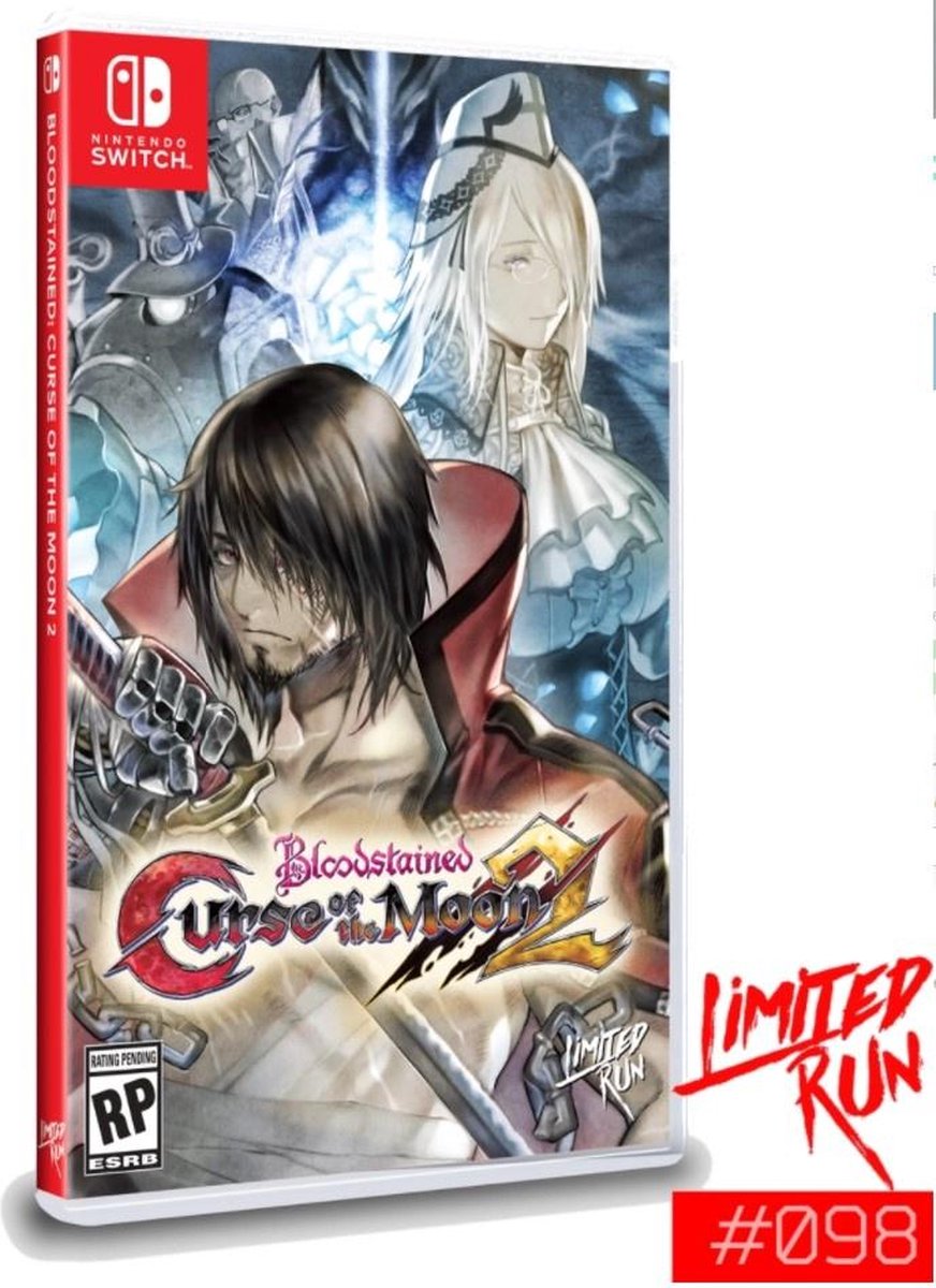 Limited Run Bloodstained Curse of the Moon 2