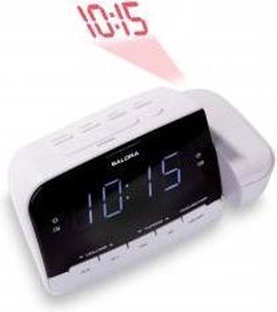 Salora Wekkerradio Cr618p - Zwart