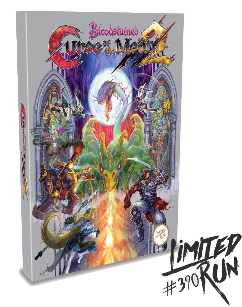 Limited Run Bloodstained Curse of the Moon 2 Classic Edition