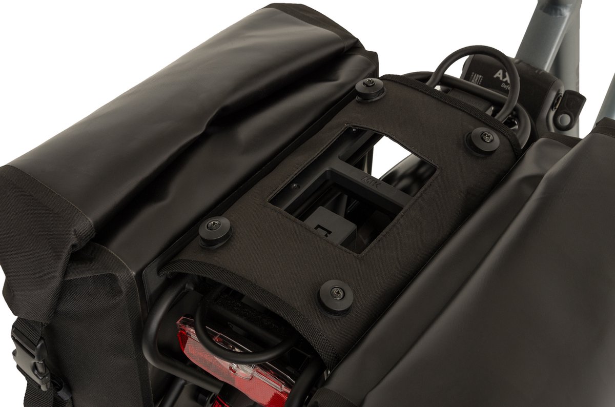 Agu Shelter42L MIK Compatible Dubbele Fietstas - Zwart