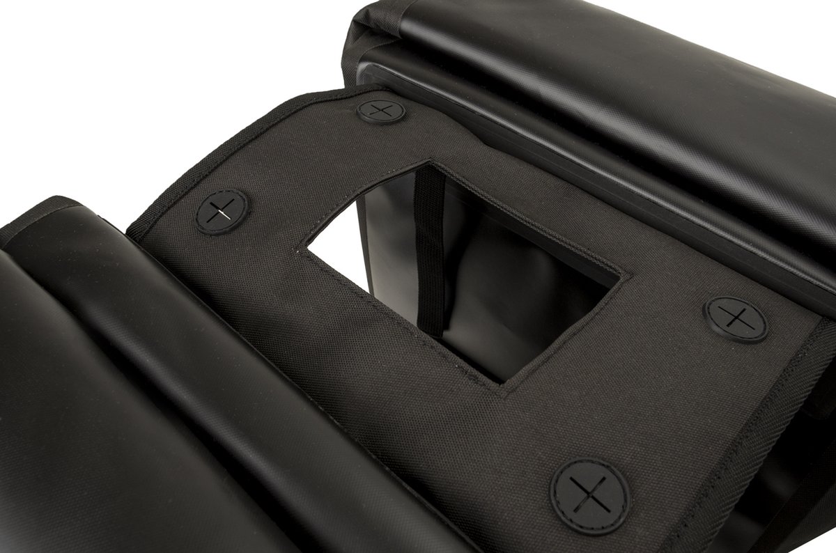 Agu Shelter42L MIK Compatible Dubbele Fietstas - Zwart