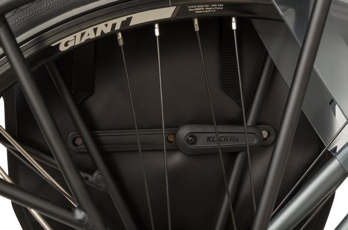 Agu Shelter42L MIK Compatible Dubbele Fietstas - Zwart