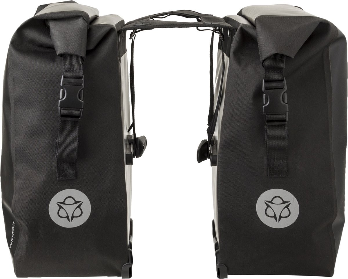 Agu Shelter42L MIK Compatible Dubbele Fietstas - Zwart