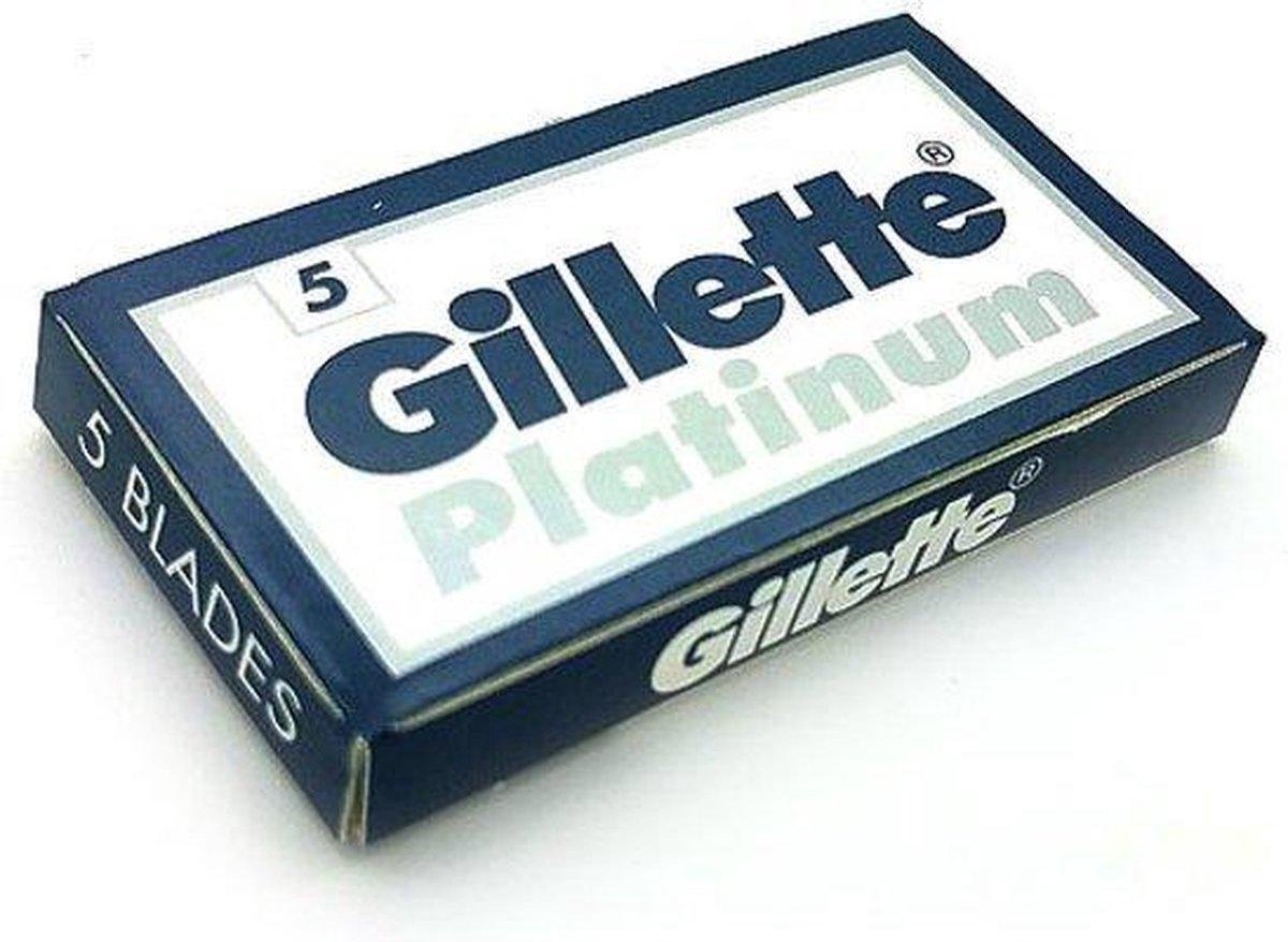 Gillette Platinum scheermesjes - 5st