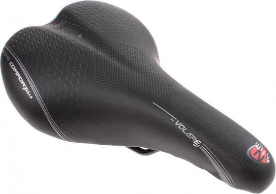 Selle Bassano Zadel Volare Comfort Plus Heren - Zwart