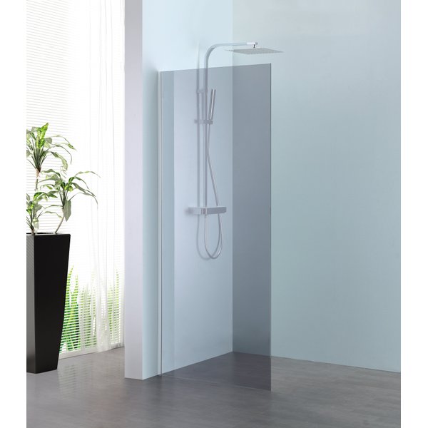 Royal Plaza Parri walk-in 140x200cm grijs clean chroom