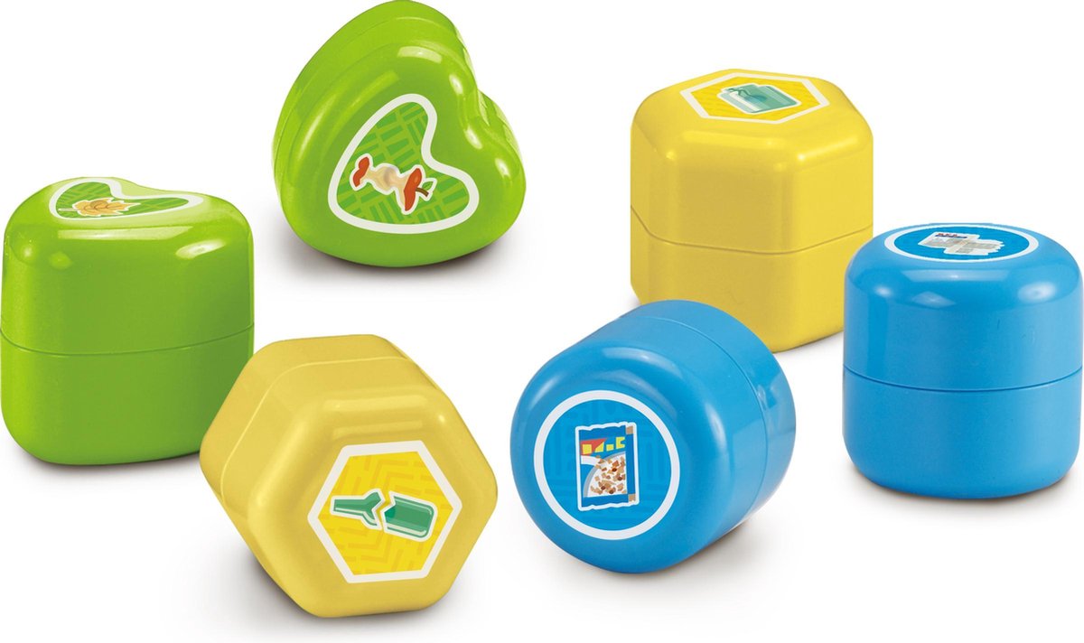 Vtech vrachtwagen Sorteer & Leer Recycletruck groen 7 delig