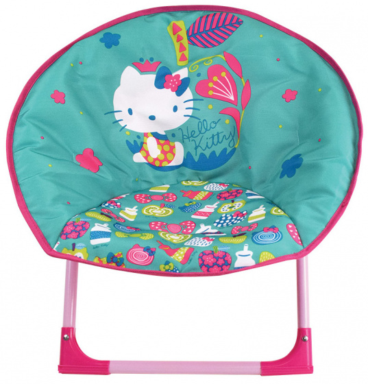 Hello Kitty vouwstoel junior 47 x 54 x 42 cm mintgroen/roze