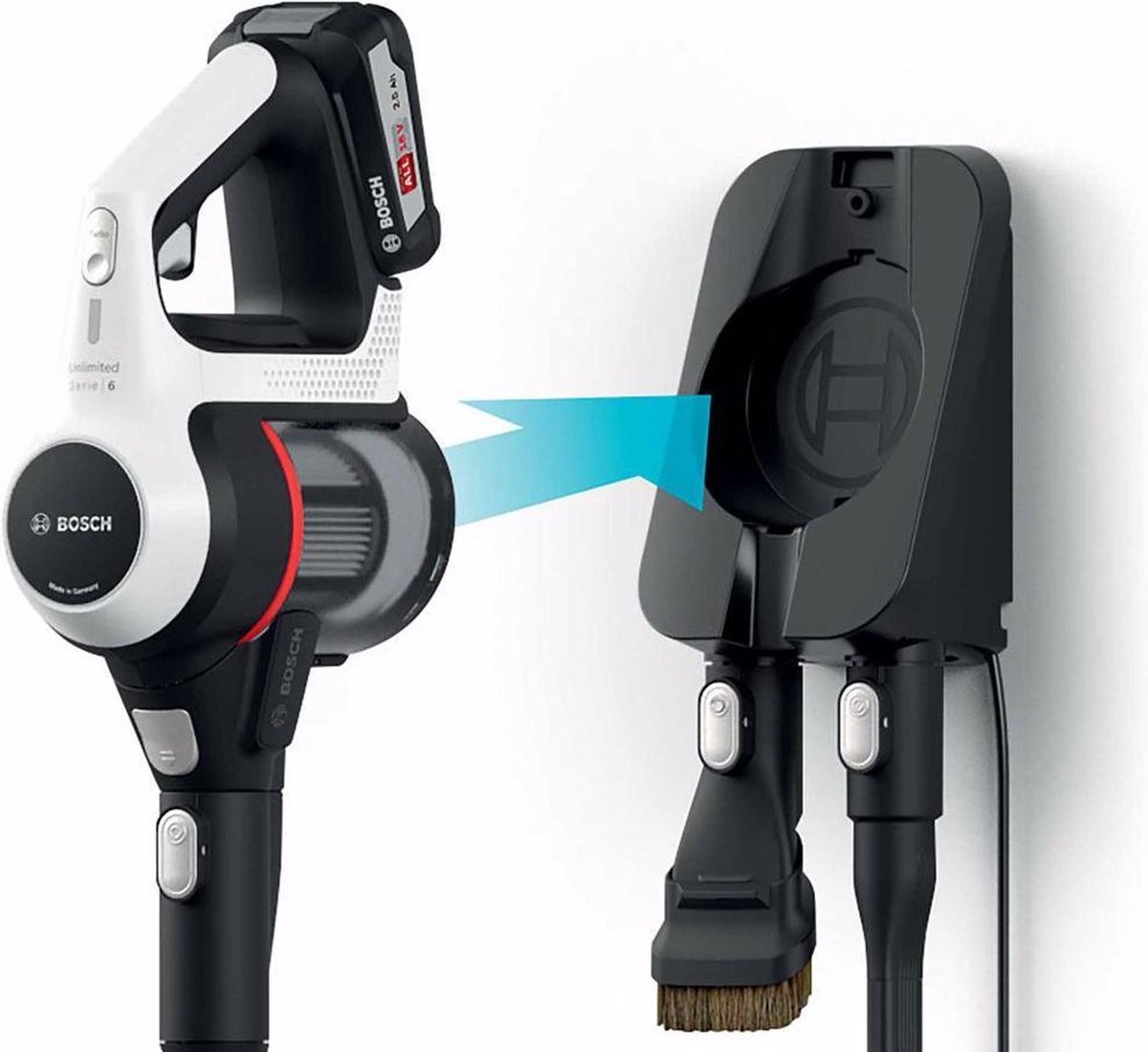 Bosch BCS61113 Unlimited 6 - Wit