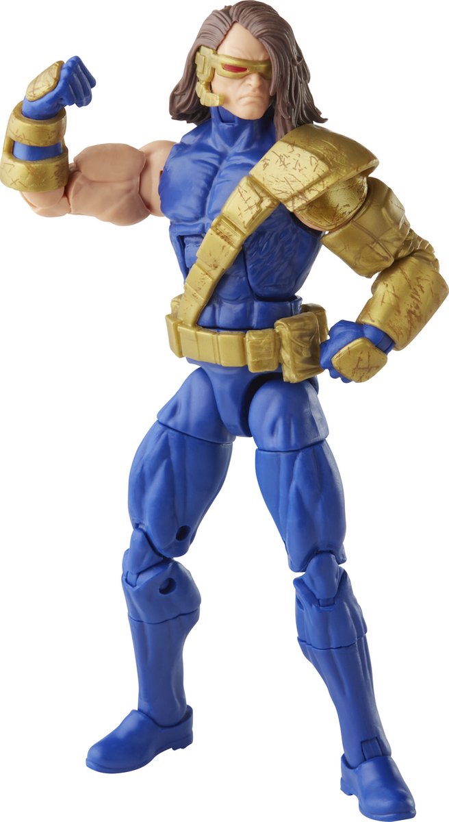 Marvel actiefiguur Cyclops junior 15 cm blauw/goud 2 delig