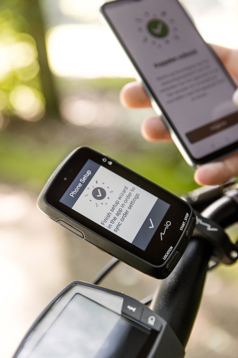 Mio Cyclo Discover Pal + Cyclo Bike Mount Plus Stuurhouder - Zwart