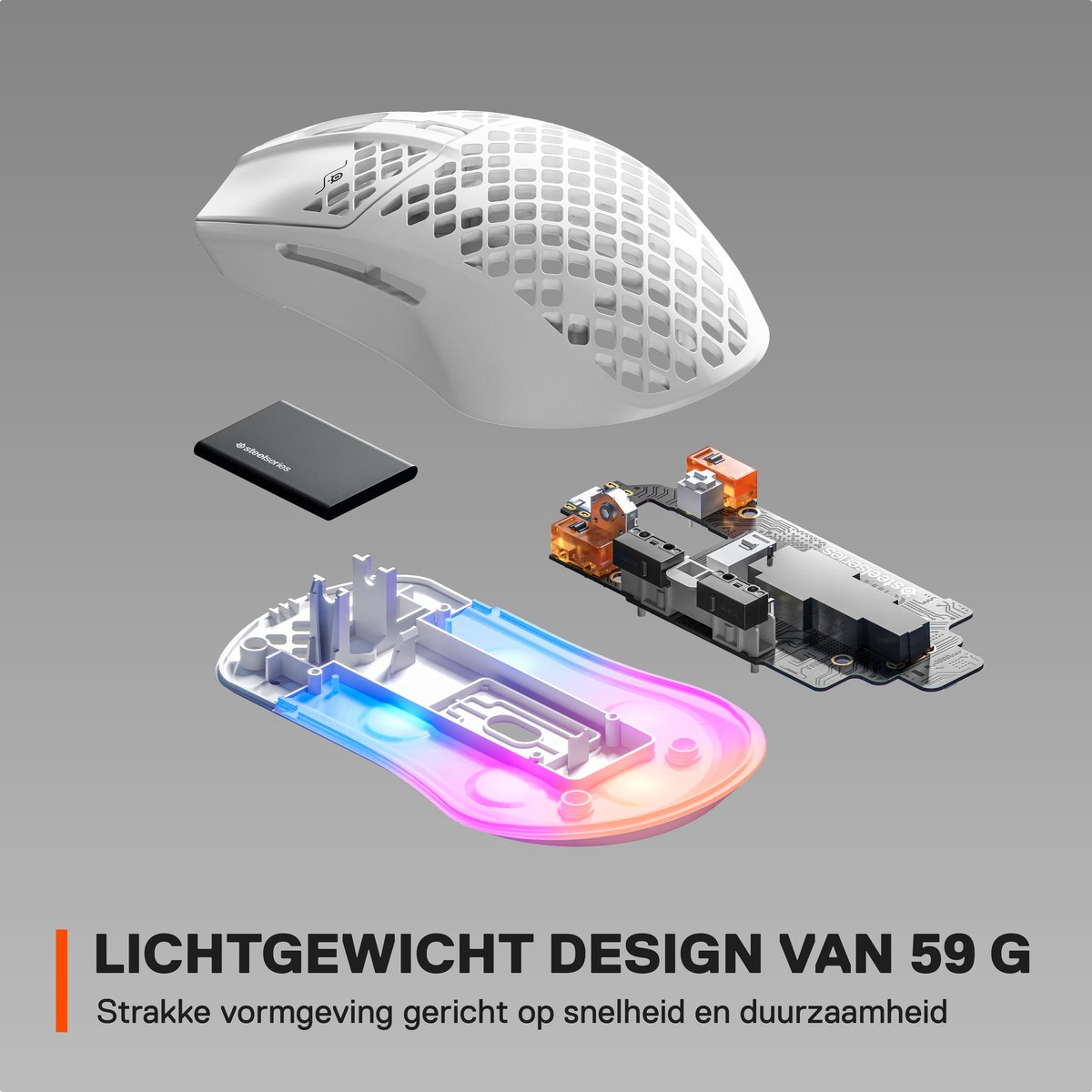 Steelseries Aerox 3 Snow