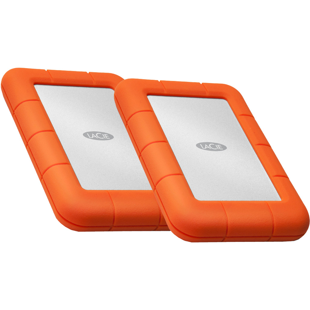 Lacie Rugged Mini USB-C 1TB - Duo pack